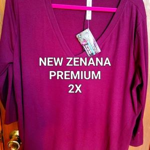 NWT ZENANA TSHIRT